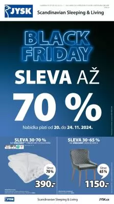 akční leták Jysk 20.11.2024-24.11.2024