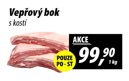 Vepřový bok s kostí