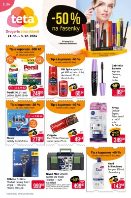 akční leták Teta drogerie 21.11.2024-3.12.2024