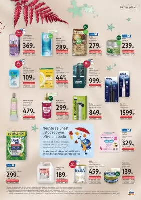 akční leták dm drogerie 22.11.2024-23.12.2024