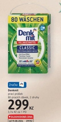 Prací prášek Denkmit