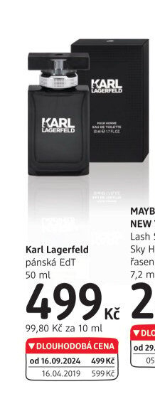 Toaletní voda pánská Karl Lagerfeld