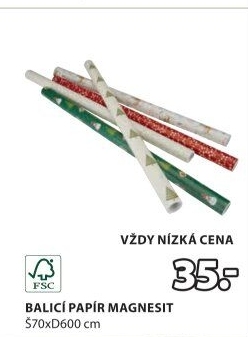 Balicí papír vánoční