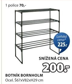 Botník - regál