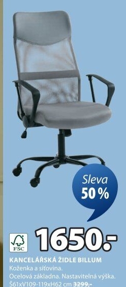 Kancelářská židle Billum