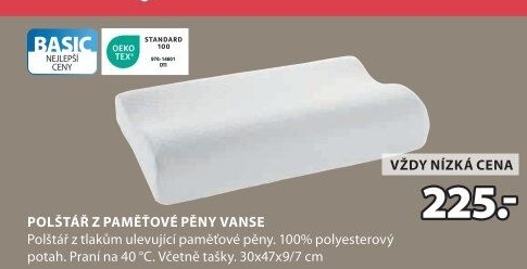 Paměťový polštář