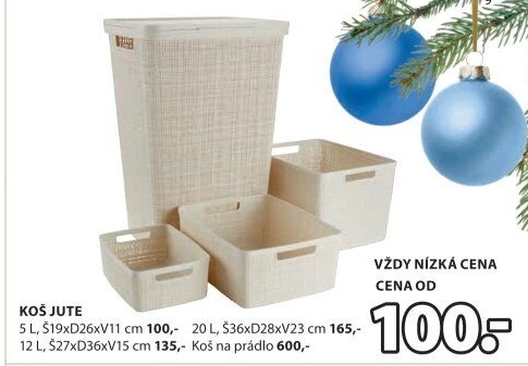 Plastový košík