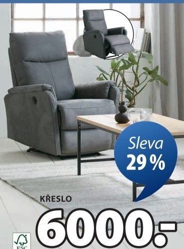 Polohovací křeslo Abildskov