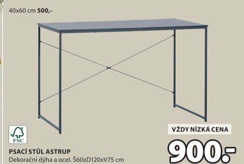 Psací stůl Astrup