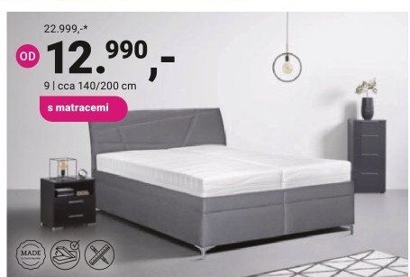 ČALOUNĚNÁ POSTEL „LAUREN“
