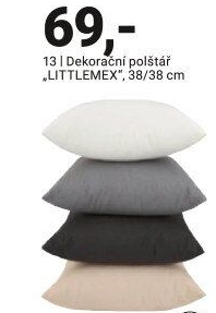 DEKORAČNÍ POLŠTÁŘ „LITTLEMEX“