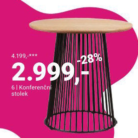 KONFERENČNÍ STOLEK „NICA“