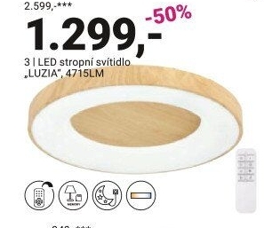 LED STROPNÍ SVÍTIDLO „LUZIA“
