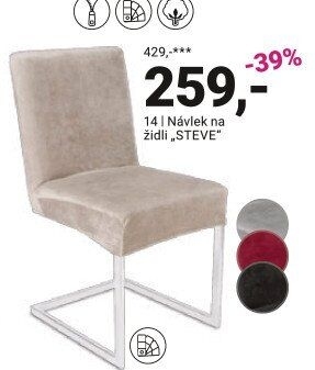 NÁVLEK NA ŽIDLE „STEVE“