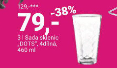 SADA SKLENIC „DOTS“