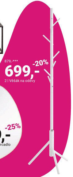 VĚŠÁK NA ODĚVY „NADJA“