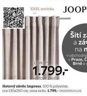 HOTOVÝ ZÁVĚS