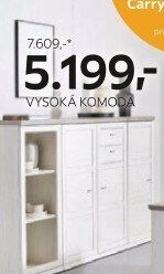 VYSOKÁ KOMODA