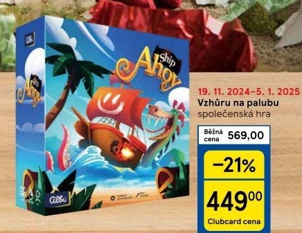 Hra Vzhůru na palubu Albi