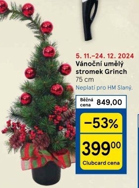 Umělý vánoční stromek