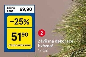 Vánoční závěsné dekorace