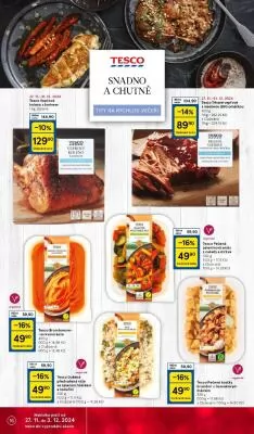 akční leták Tesco 27.11.2024-3.12.2024