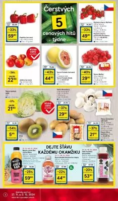 akční leták Tesco 27.11.2024-3.12.2024