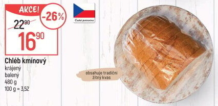Chléb kmínový