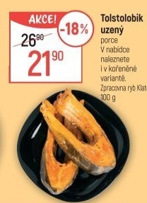 Tolstolobik uzený
