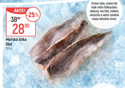 Mořská štika filety