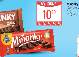 Oplatky Miňonky Opavia