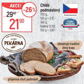 Chléb podmáslový