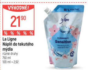 Tekuté mýdlo La lígne - náhradní náplň
