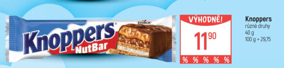 Tyčinka Knoppers NutBar Storck
