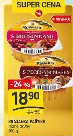 Paštiky Krajanka