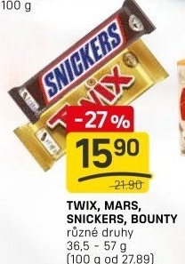 Tyčinka Bounty