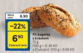 Bageta fit s kváskem