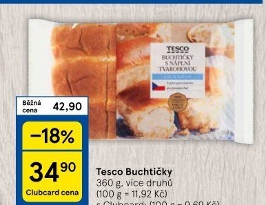 Buchtičky české Tesco