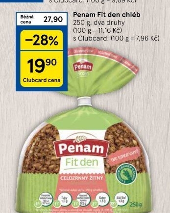 Chléb Fit den Penam