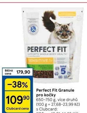 Granule pro kočky Perfect Fit