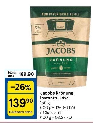 Instantní káva Jacobs Krönung