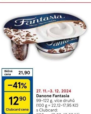 Jogurt Fantasia Danone
