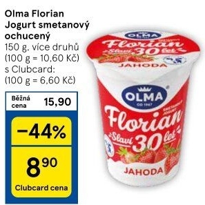 Jogurt smetanový Florian Olma