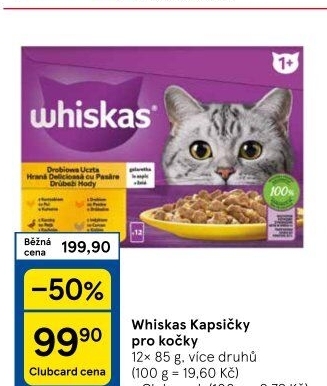 Kapsičky pro kočky Whiskas