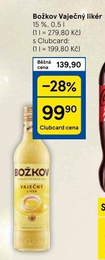 Likér vaječný Božkov