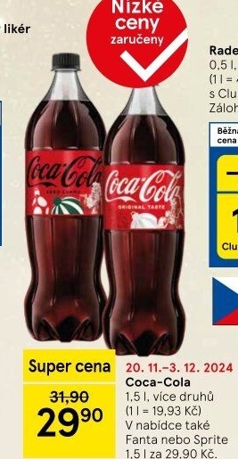 Limonáda Coca Cola