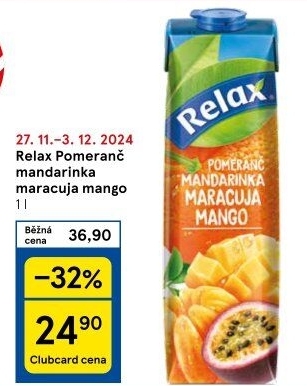 Nápoj ovocný Relax