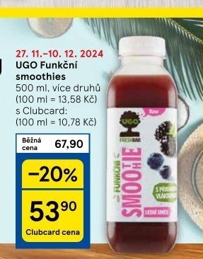 Nápoj smoothie Ugo