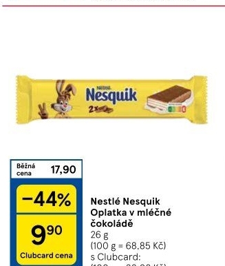 Oplatek Nesquik Nestlé