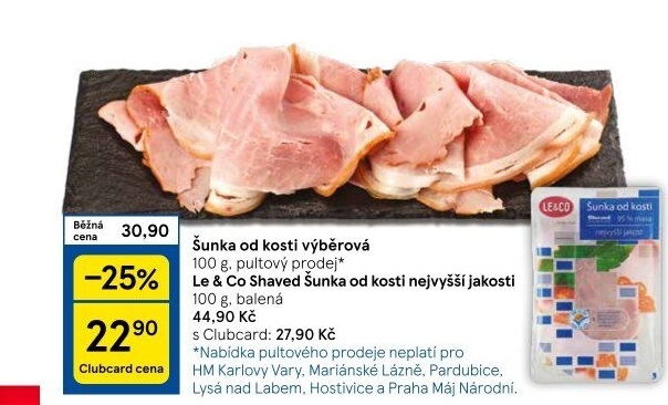 Šunka od kosti výběrová